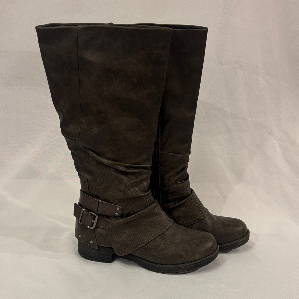 Women's Brown Knee-High Boots